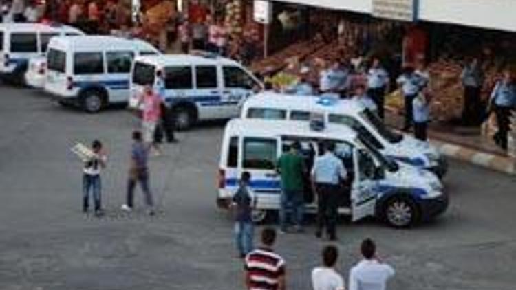 Esnaf kavga yaptı polis yaralandı