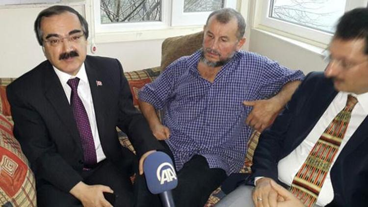Umrede Erdoğana dua dayağı iddiası sonrası ziyaret