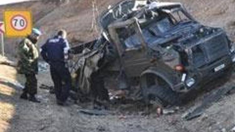 Askeri araç kaza yaptı: 2 şehit