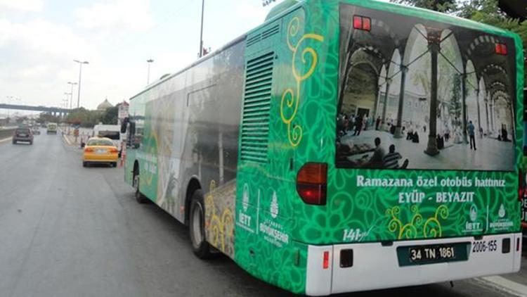 İETT Ramazana özel otobüs seferlerini genişletti