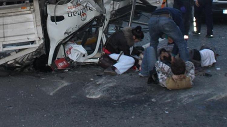 Ankarada trafik kazası: 1 ölü, 3 yaralı