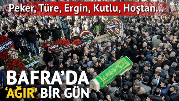 Bafrada Vedat Şahin ve Ferdi Topal için cenaze töreni