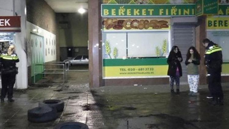 Türk esnafa ait dükkanlara kundaklama girişimi