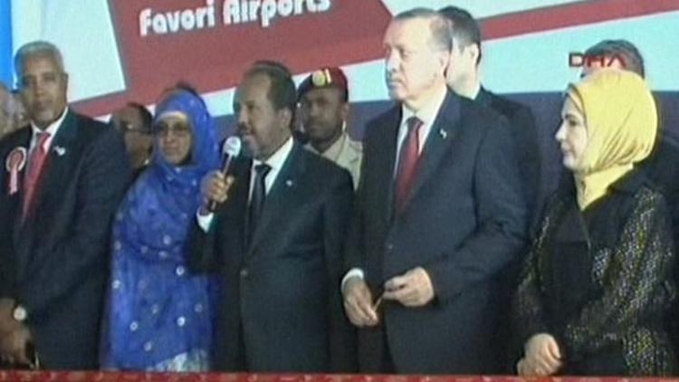 Cumhurbaşkanı Erdoğan Somalide