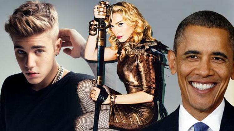 Madonna yerde oturur, Obama et sever