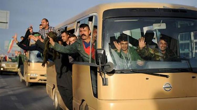 Peşmerge birliği Türkiyeye geldi