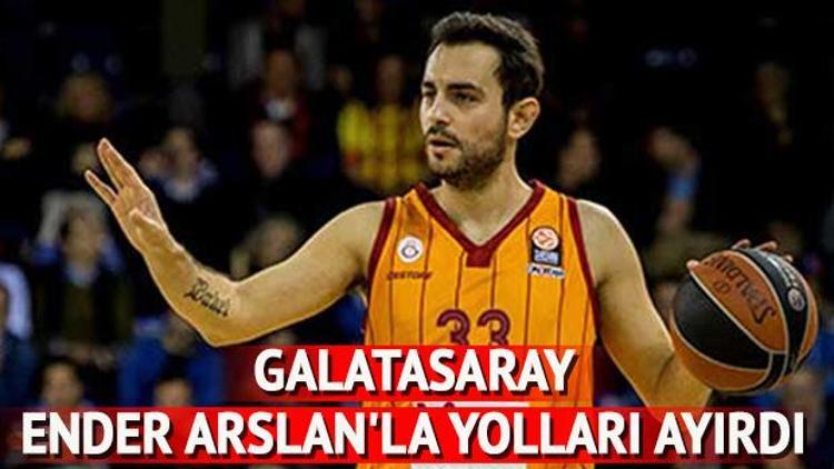 Galatasaray, Ender Arslanla yolları ayırdı