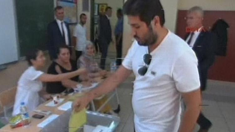 Reza Zarrab ilk kez oy kullandı