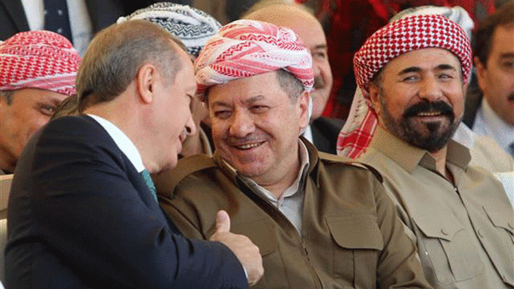 Erdoğan-Barzani buluşması dış basında