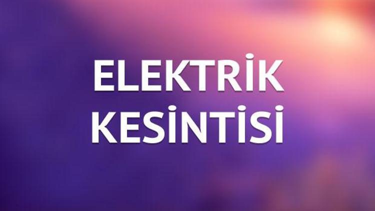 14 Şubatta Ankaranın 4 ilçesinde elektrik kesintisi