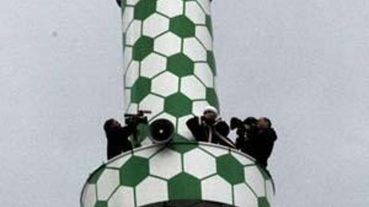 Almanyanın göbeğine benekli minare