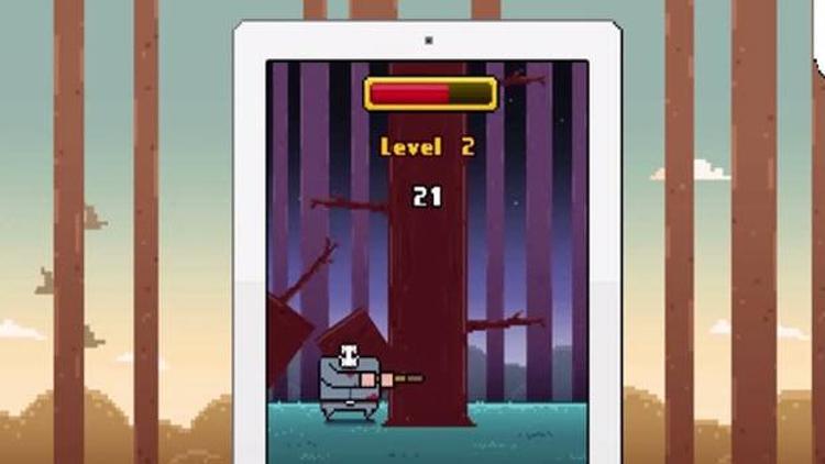 Flappy Birdün tahtına göz koyan oyun: Timberman