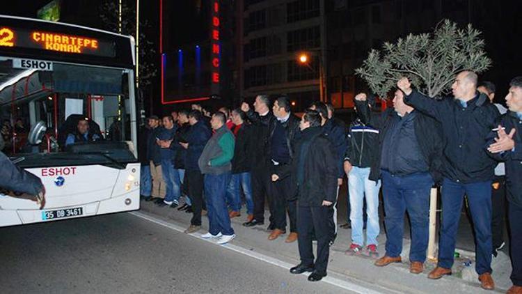 Bir şoför daha darp edildi, kontak kapatan şoförler eylem yaptı