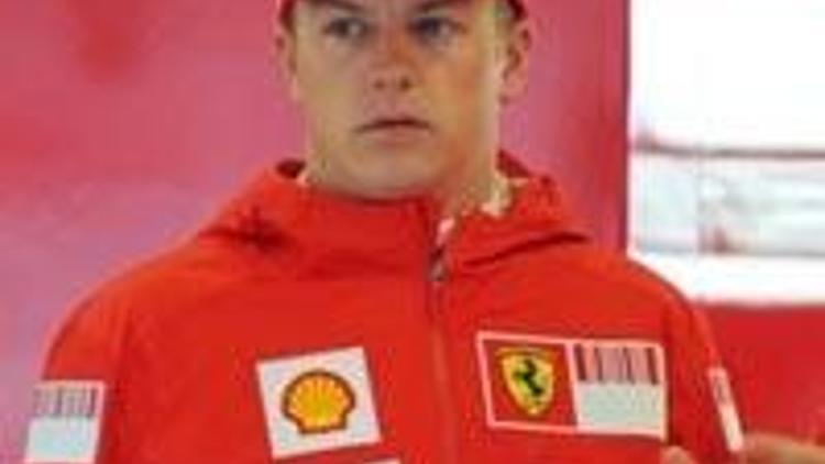 İkinci antrenmanların en hızlısı Raikkonen