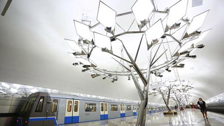 Moskova metrosunun 196ncı istasyonu açıldı