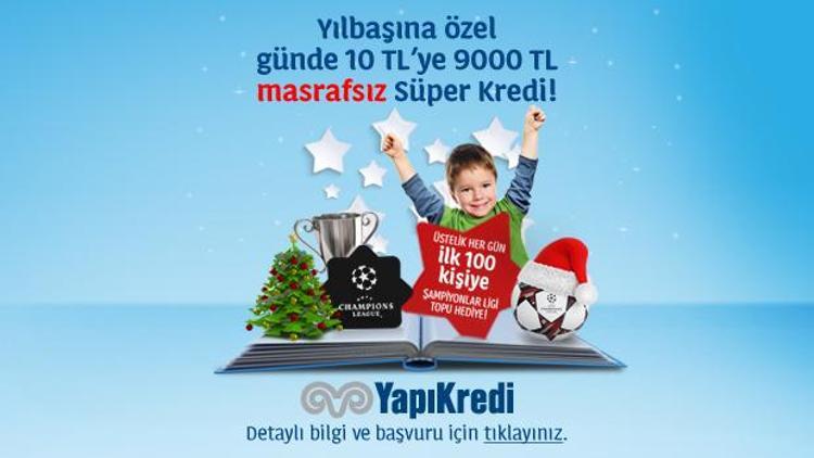 Yapı Kredi’den Masrafsız Kredi