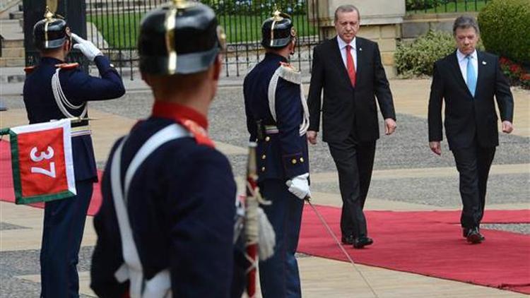 Cumhurbaşkanı Erdoğan Kolombiyada