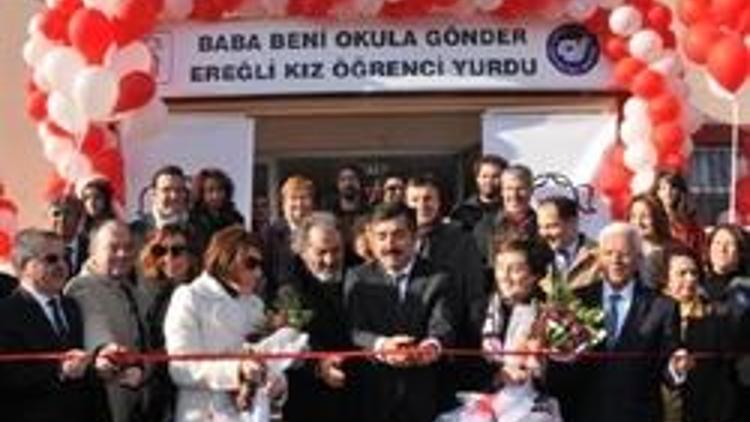 Baba Beni Okula Gönder kız öğrenci yurdu açıldı