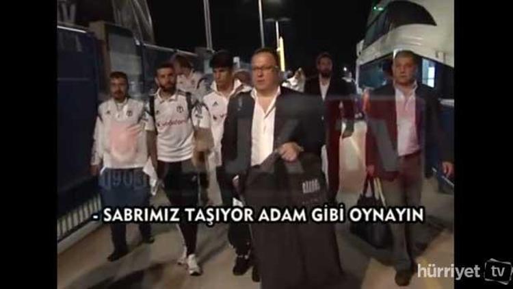 İşte Beşiktaşa yapılan saldırının görüntüleri