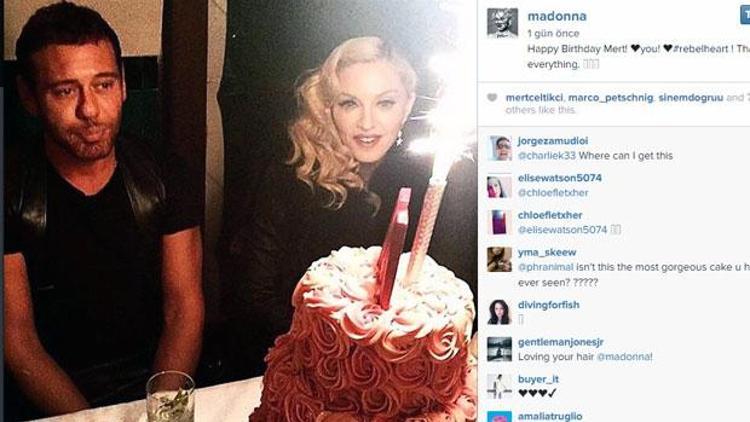 Madonnadan Mert Alaşa sürpriz