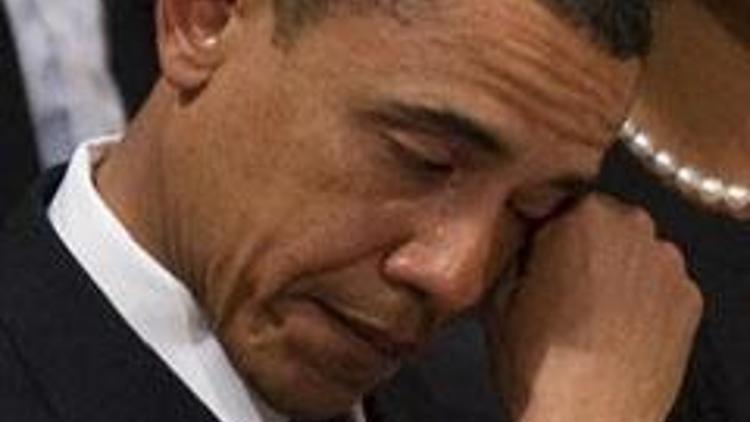 Obama gözyaşlarını saklamadı