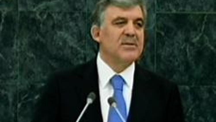 Cumhurbaşkanı Abdullah Gül, BM Genel Kurulunda konuştu