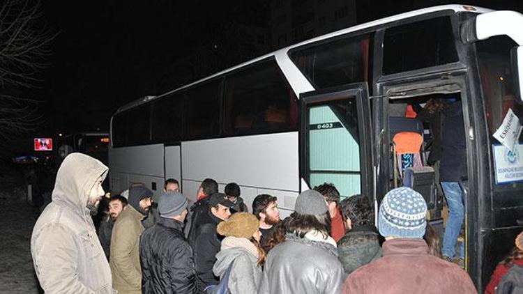 Ali İsmail Korkmaz duruşması için Eskişehir’den 3 otobüs Kayseri’ye gitti
