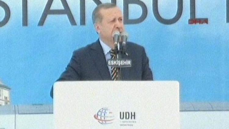 Erdoğan YHT töreninde konuştu