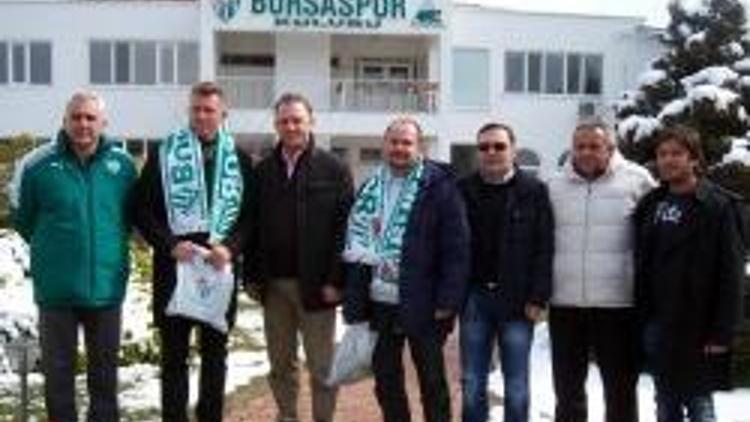 Bursaspor altyapısına tanıdık ziyaretçi