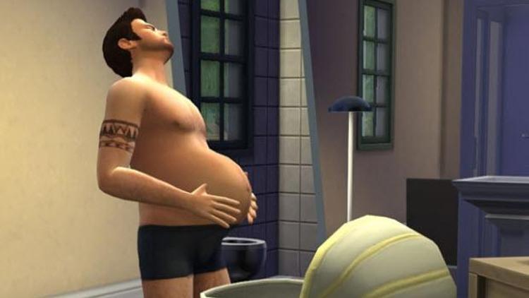 The Sims 4te hamile erkek hatası