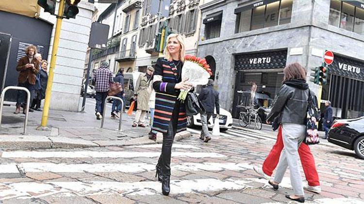 Arzu Sabancı Milanoya moda ihracatı