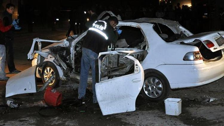 Korucu otomobiline bombalı saldırı