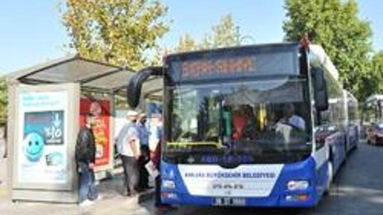 Ankaranın metrobüsler yollara çıktı