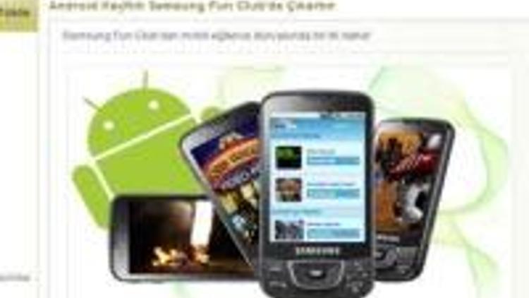 Samsung Fun Club Android Market açıldı