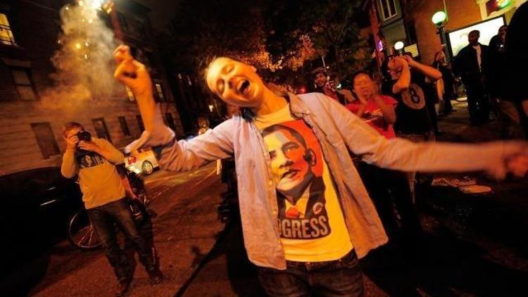 Photo Ed: Jubilant celebrations around the U.S. for Obamas win