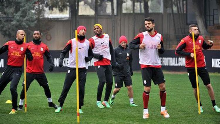 Galatasarayda derbi hazırlıkları