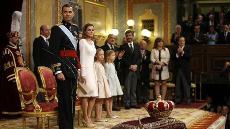 İspanyanın yeni kralı resmen 6ncı Felipe