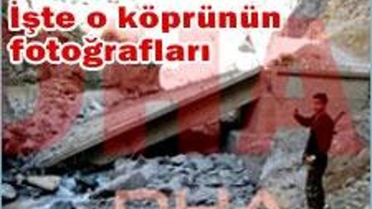 PKK askeri takviyeyi kesmek için köprüyü havaya uçurdu