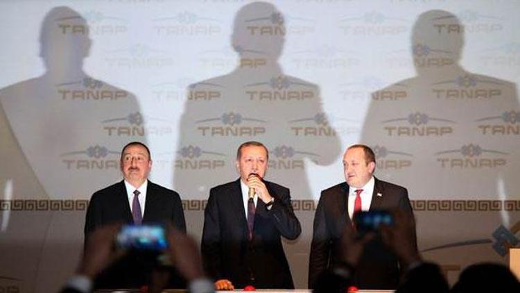 Cumhurbaşkanları Erdoğan, Aliyev, Margvelaşvili Kars’ta TANAP’ın temelini attı