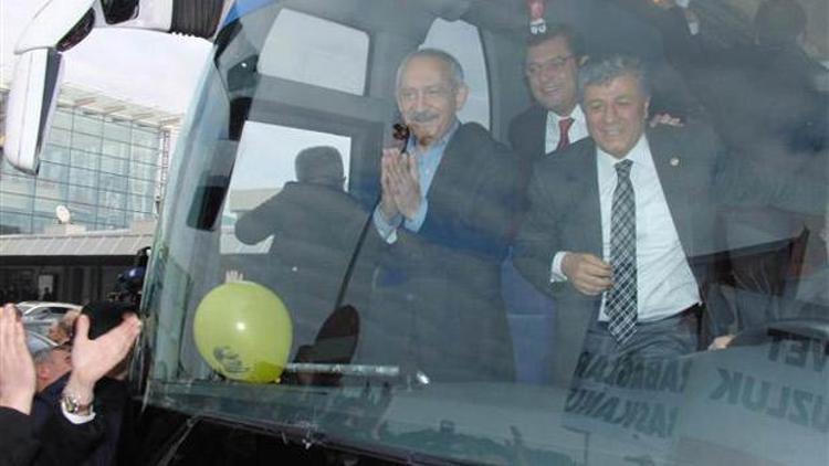 Kılıçdaroğlu, Manisaya Sarıgül ve Balbayla gitti