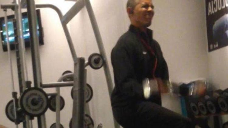 Obamanın fitness performansı