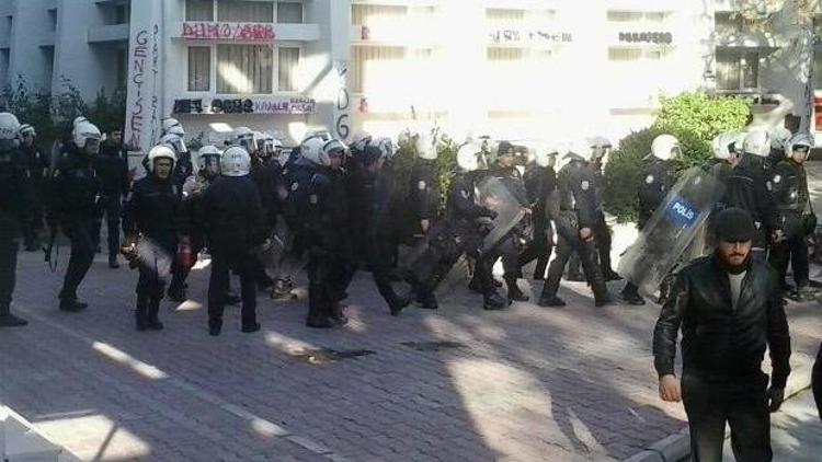 Ege Üniversitesi kampüsü karıştı