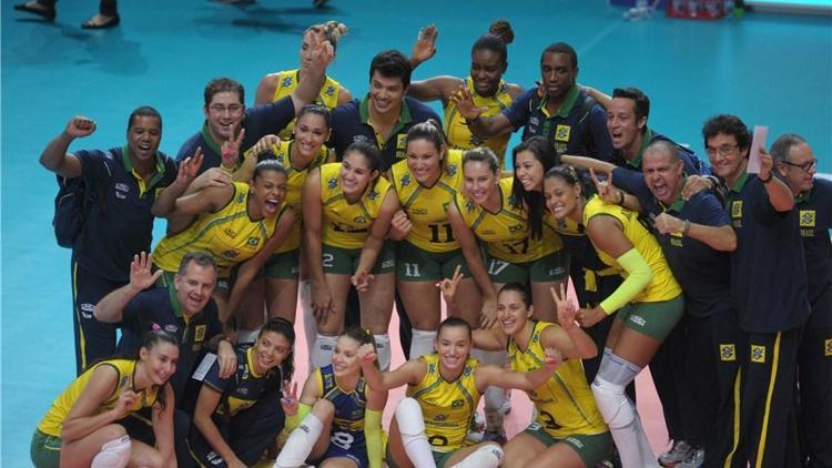 Kadınlar Dünya Voleybol Şampiyonasında Brezilya üçüncü oldu