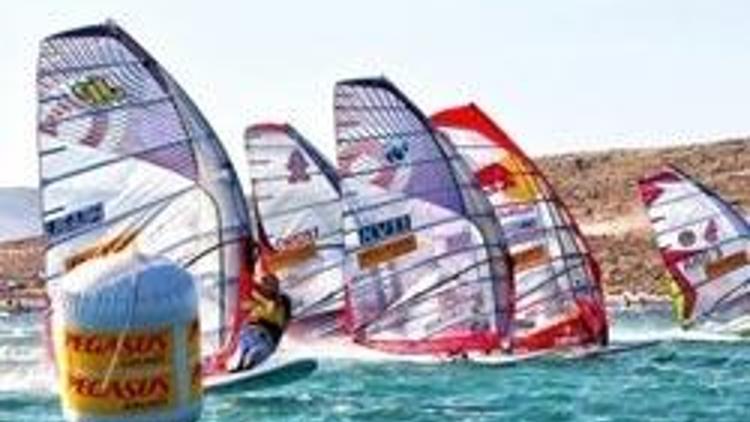 Windsurfte zafer İsviçrenin