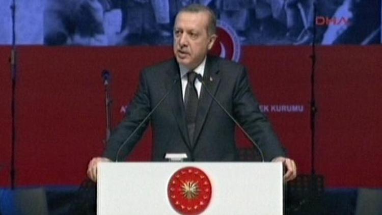 Erdoğan, Atatürkü anma töreninde konuştu