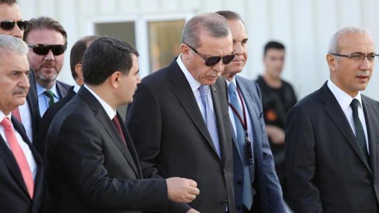 Erdoğan 3.havalimanı inşaat alanında