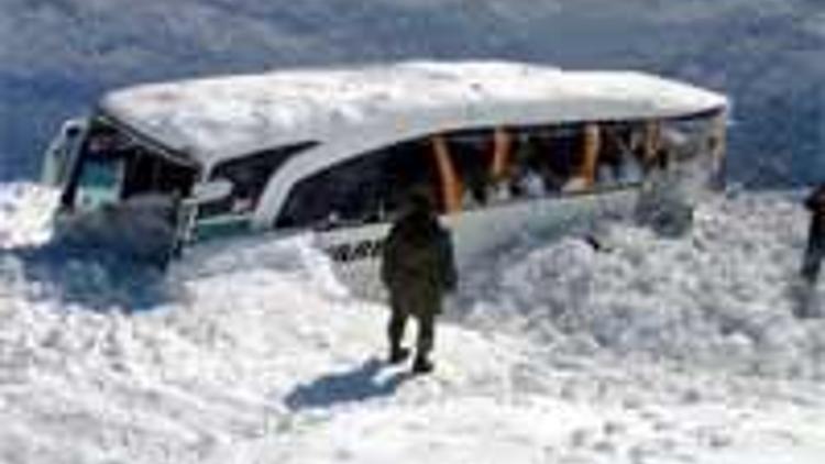 Avalanche Kills 8 passengers