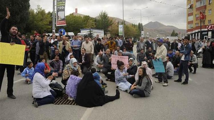 Erzurumda New City protestosu