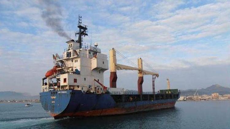 Türk gemisi Akdenizde bombalandı