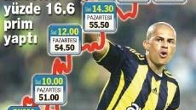 Alex’in golü Fenerbahçe’yi 200 milyon lira zıplattı